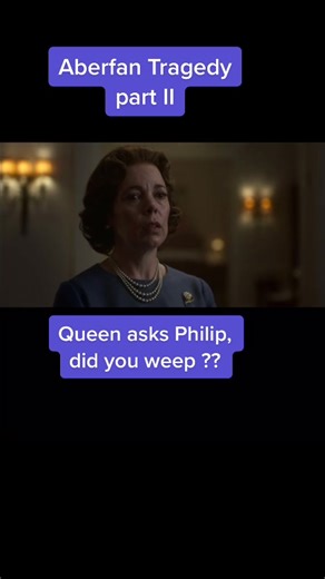 Queen Elizabeth's Emotional Visit to Aberfan Tragedy | The Crown Scene