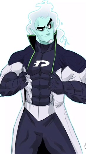 #greenscreen #FYP i have an huge crush on dark danny aka dan phantom art by krossan