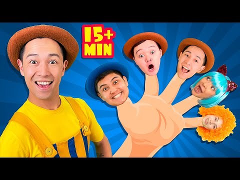 Finger Family + More Nursery Rhymes | Tigi Boo Kids Songs