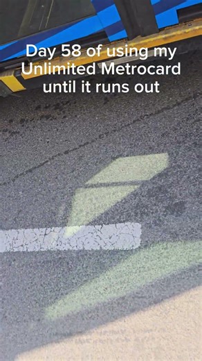 Day 58 of using my Unlimited Metrocard until it runs out (58/60)