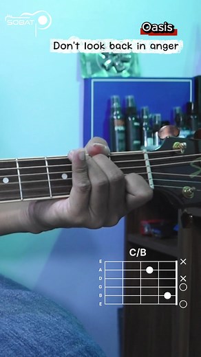 14K views · 366 reactions | Easy for beginner Don’t look back in anger - Oasis #guitartutorial #guitarlesson | Sobat Pipen | Facebook