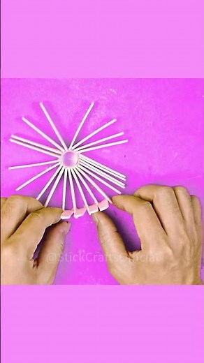 🔥 DIY Popsicle Stick Night Light – Beautiful, Cozy & LED Magic! | Stick Crafts
