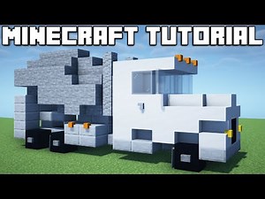 How to Build a CEMENT MIXER in Minecraft!