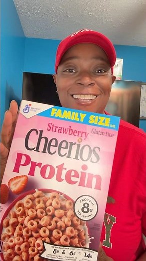 Let’s Try Strawberry Protein Cheerios #Review #highprotein