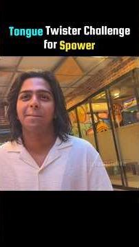 Tongue Twister Challenge 😂 Bachuu Funny Reaction on Spower 🤣 #godlike #esports #gaming #challenge