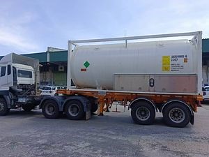 [Hot Item] 22 Tons High Purity Liquid Argon in ISO Tanks