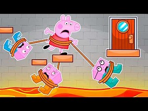 Peppa Pig Played ROBLOX TOGETHER (Party Game)