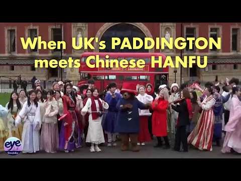 Specially decorated bus brings Chinese New Year vibes to London, bridging hearts and cultures