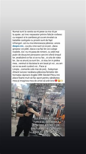 Numai sunt la varsta sa mi pese ca ma vb pe la.spate..azi trec nepasator printre falsi,le vorbesc cu respect si le zambesc,pt ca am.invatat ca bataliile castigate cu prostii sunt de fapt infrangeri..azi nu ma intereseaza părerea unora despre.mn...ca știu cine sunt și ce pot...daca greșesc voi plăti..daca o sa fac bn voi culege roadele..Azi nu mi pasa de nimeni..cu atât mai puțin de doua,trei persoane care imi oferă timpul lor..analizând ce fac si ce nu fac...si uita de viata lor...ba va anunț ca