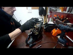STIHL MS 181 overhaul,repairs the whole machine Part.1