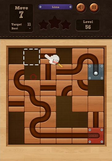 Roll the Ball Lima Level 56 (Classic - Basic L) - Lösung Solution Walkthrough