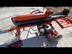 32 TON COUNTYLINE LOG SPLITTER VALVE HUNG OPEN