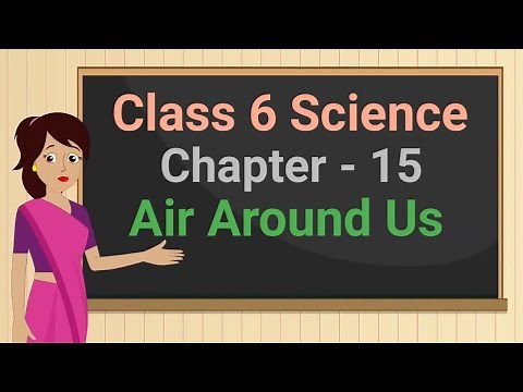 Class 6 Science Chapter 15 'Air Around Us' (full chapter) cbse ncert