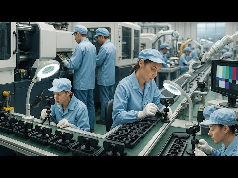 How Webcams Are Made In A Factory | Camera Device Factory Process