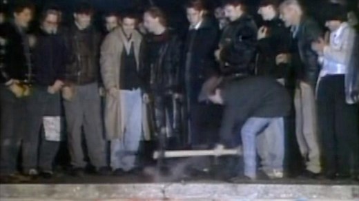 BBC Archive 1989: The Berlin Wall Fall Collapse