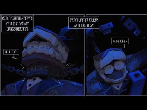 The Voice Takes Over Caine 😱 The Amazing Digital Circus Comic DUB | TADC