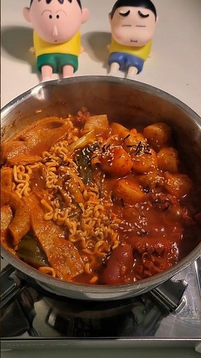 Real Korean Buldak Rabokki 🍜🔥