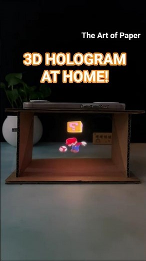 How to Build a 3D Hologram Projector at Home! 🤯