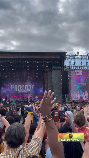 Protoje Had the Whole Festival Hands Up Like This #reggae #festival #shorts