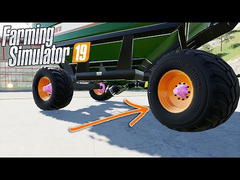 [TUTO] FS19 | AJOUTER LES ROUES SUR UN VÉHICULES !!!🔧 ⚙️