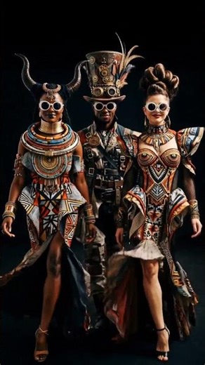 AFRO-STEAMPUNK 💥 #afrostyle