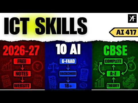 ICT Skills | Class 10 AI 417 | Employability Skills Unit 3 | Complete One Shot | 2026-27 | BOARDS