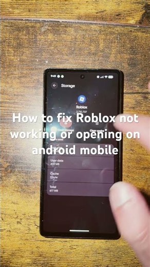 How to fix Roblox not working or opening on android mobile
