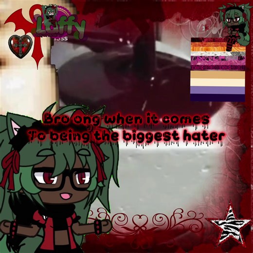 @ℜ𝔢𝔦 ݁ᛪ༙ (#1 mello fan) dude you are literally the biggest hater #viralvideo #rantoftheday #vampire #gacha