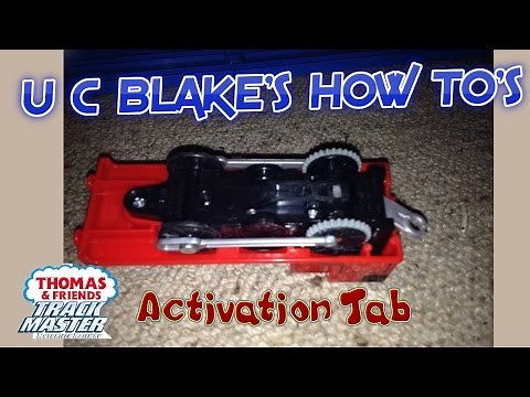 How To Video - How To Make Trackmaster 2 Engines Run On Blue Plastic Track *EASY*
