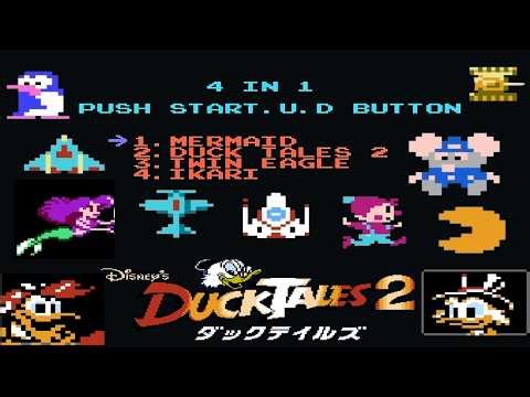 NES 4 in 1 Package : Best Mini Classic Games Collection