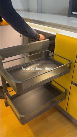 Kitchen Corner Cabinet Solution | enhance Your Kitchen Space #shorts