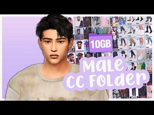 200+ MALE CC FOLDER | The Sims 4 Hair, Clothes CC | Sims 4 cc, Sims 4 mods download #sims4 #sims4cc