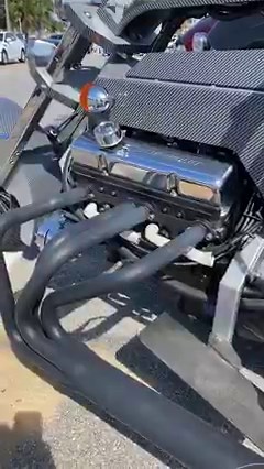 8.3K views · 164 reactions | Check out this custom, carbon fiber V8 Trike! | CycleDrag | Facebook