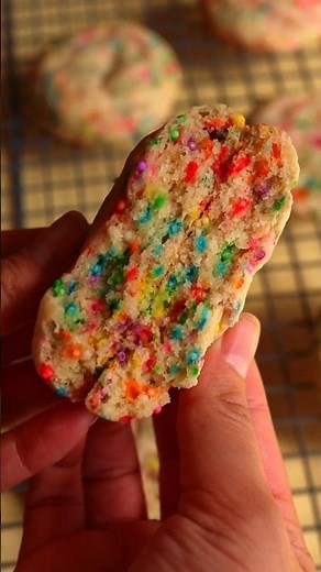 Soft Sugar Cookies with Sprinkles | Vegan Recipe