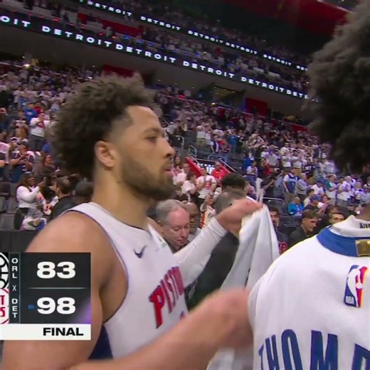 🚨 PISTONS WIN THEIR FIRST HOME PLAYOFF GAME SINCE 2008