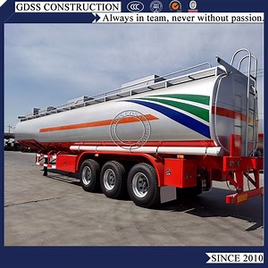 [Hot Item] Oil Transport Tank Semi Trailer Fuel Tanker Truck