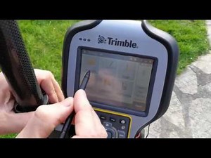 Levantamiento topográfico: antena GPS SP60 de Spectra Precision con software Trimble Access