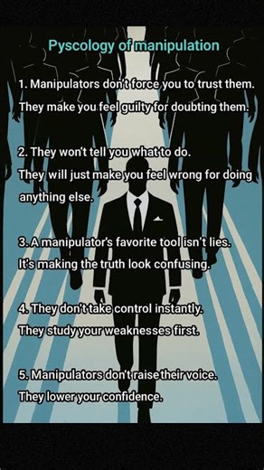 Psychology of Manipulation: 5 Hidden Tactics Manipulators Use #motivation #psycholgyfacts #quotes
