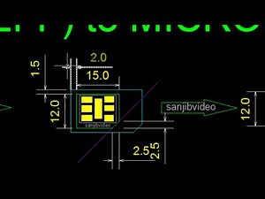 How to cut Mini SIM to Micro SIM to Nano SIM - with dimension. ( # 1 of 2 )