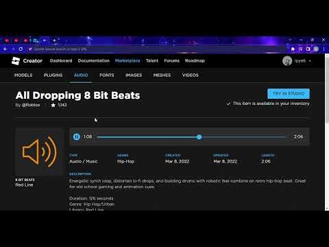 All Dropping 8 Bit Beats by roblox