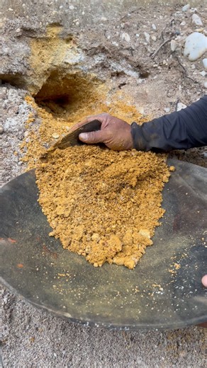 The gold prospecting process