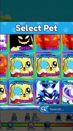 MAKING SECRET GUARDIAN ANGEL BY COMBINING 5 SECRETS #bgsi #roblox #petsimulatorx #shorts