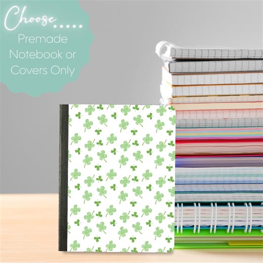 Mini cahier de composition et couvertures St Patty 3, Fournitures scolaires, Fournitures pour la rentrée, Cahier personnalisé, Vert - Etsy France