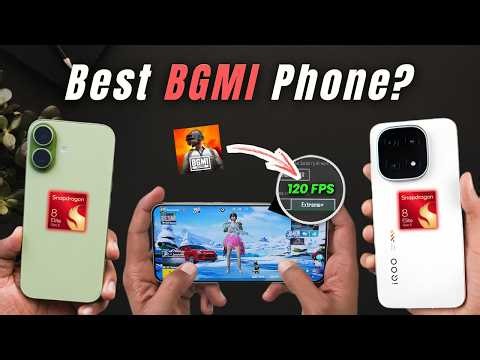 iPhone 17 vs iQOO 15 Gaming Battle ⚡ BGMI 90FPS Reality Check