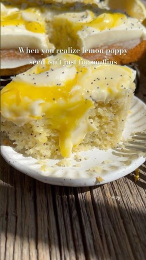 Lemon Poppy Seed Cake!