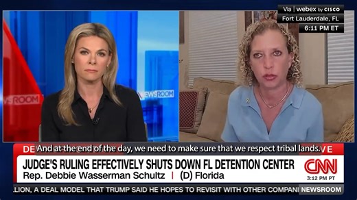This Everglades internment camp was a cruel, wasteful, destructive stunt from start to finish. The judge made the right call to shut it down. Trump and DeSantis must obey the law. | Debbie Wasserman Schultz