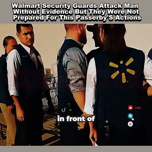 Walmart security guards attack man without evidence but they were not prepared for this passerby s actions | 7ammou�photoGraphy�
