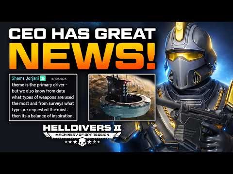 Helldivers 2 - CEO on DSS Plans, Minigame & Clans!
