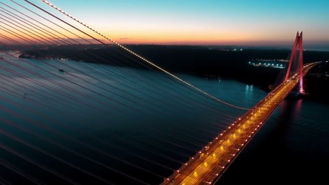 Millauviadukten, Frankrike: Drönare fångar världens högsta bro