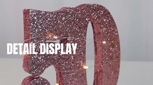 50th Birthday Decoration Rose Gold Glitter 50th Table Centerpieces,50th Anniversary Decoration Number 50 Table Topper Decor (Rose Gold 50th)